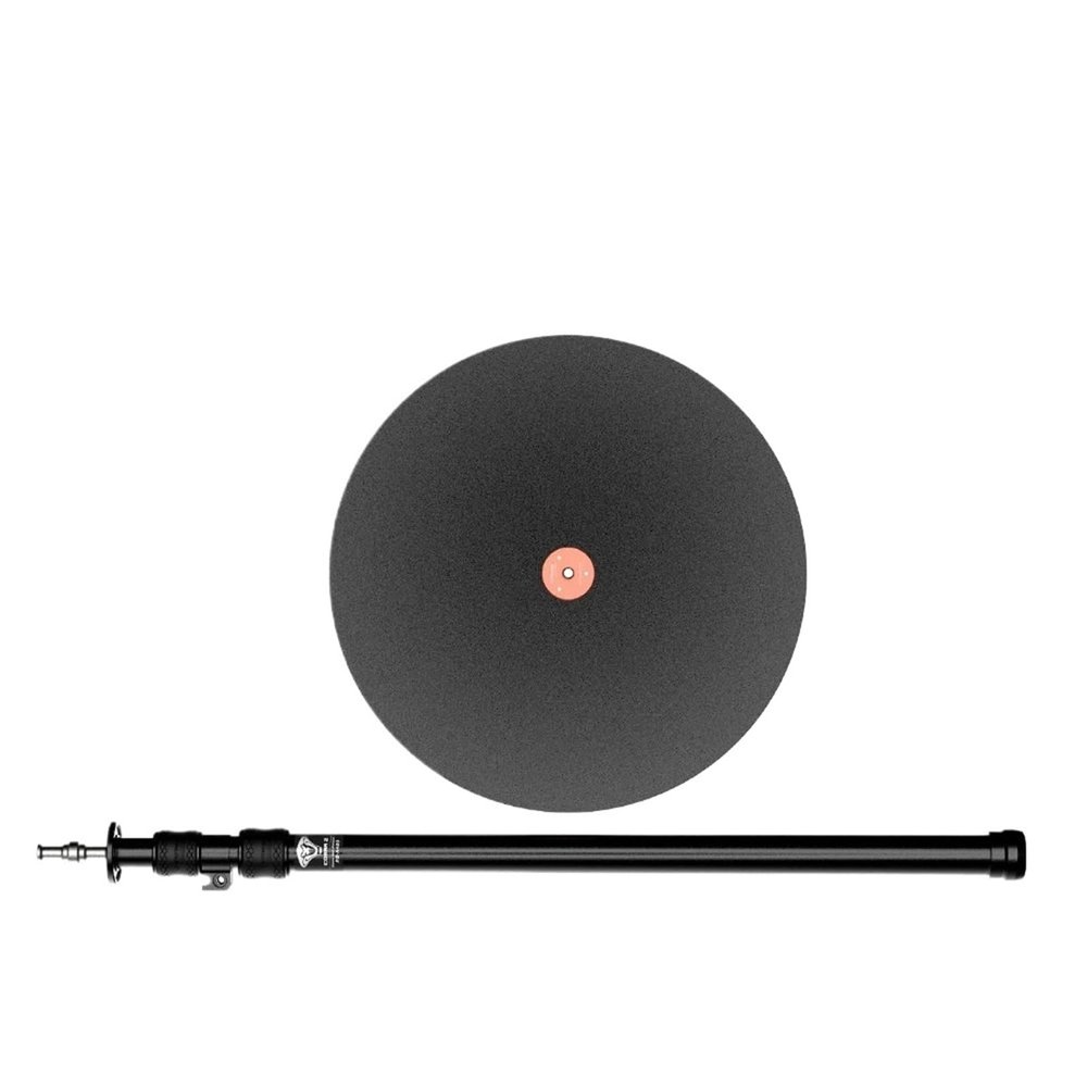 Compatible for Camera, 79" Round Base Monopod Stand with 1/4" Screw, Light Stand for Photography Studio