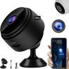 HIDRUO Watcheye Magnetic Mini Security Camera, with Wide-Angle Lens & Smart Alarm, App Remote with Night Vision (64GB, 1) view 1