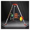 Aluminum Fire Rescue Tripod - Heavy-Duty Safety Support Stand for Confined Space, Firefighting & Sewer Rescue Equipment, Portable Lifting Solution view 1