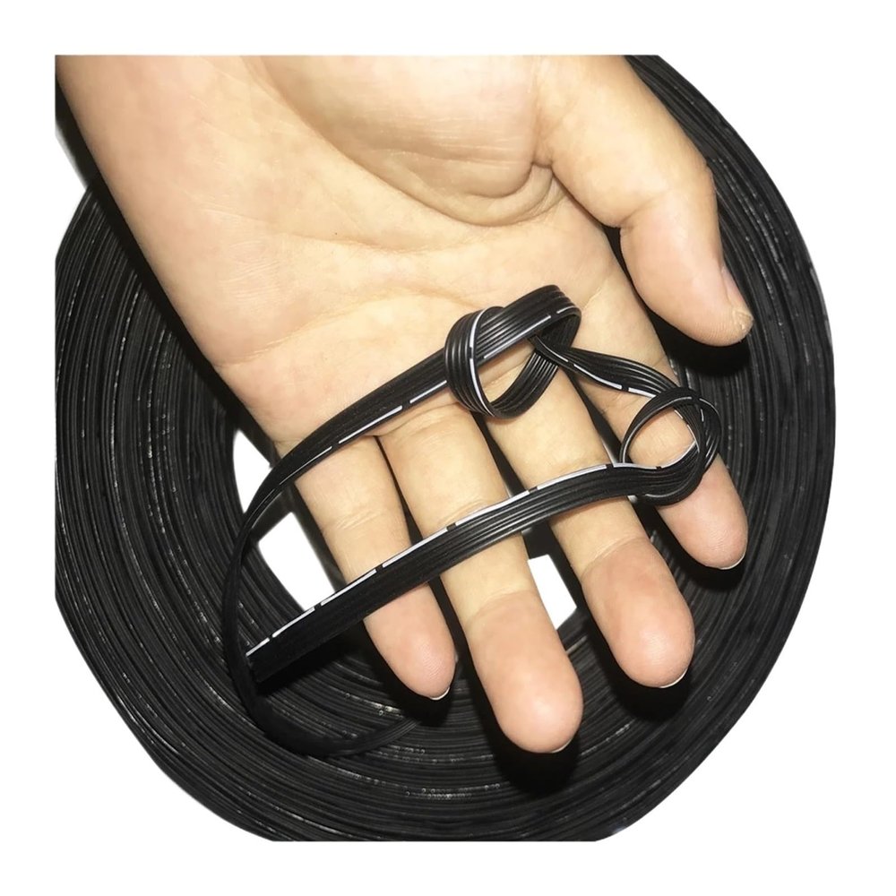 HUIZHUGS Wire and Cable 28AWG 2p 3P 4P 5P 6P Silicone Wire Ultra Flexiable Test Line 16 * 0.08mm 1m Tinned Copper Cable -60C~200C Black Wire Wire and Cable(28AWG 2Pin)