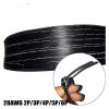 HUIZHUGS Wire and Cable 28AWG 2p 3P 4P 5P 6P Silicone Wire Ultra Flexiable Test Line 16 * 0.08mm 1m Tinned Copper Cable -60C~200C Black Wire Wire and Cable(28AWG 2Pin) view 3
