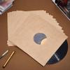 BENECREAT 16Pcs Brown Kraft Paper Vinyl Record Sleeves, 12 Inch Album Jackets with Inner Sleeves for Album Vinyl Records Collections Storage Decorations (110GSM) view 4