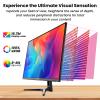 DJiEX 32 Inch 4K Computer Monitor, UHD 3840 * 2160P Ultra-Clear Screen, 60HZ, 3500:1 Contrast Ratio, 100% sRGB, FreeSync, Eyecare, IPS Panel, Compatible with Wall mounting, Ideal for Business, Office view 4