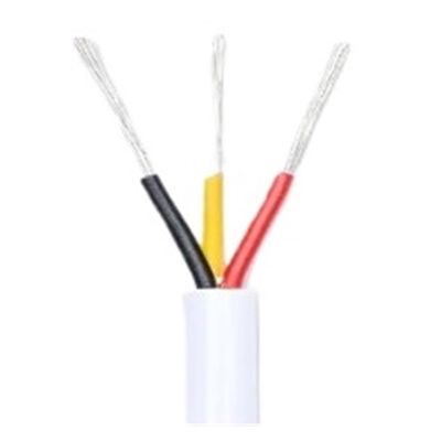 1pc White Multi-core PVC Insulated sheathed Wire 2 3 4 5 6 7 8 9 10 Cores Signal, Audio, Power Cord(4 Cores,10 Meters_24AWG)