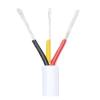 1pc White Multi-core PVC Insulated sheathed Wire 2 3 4 5 6 7 8 9 10 Cores Signal, Audio, Power Cord(4 Cores,10 Meters_24AWG) view 1