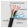 1pc Shielded Soft Cable Wire 2 Meters Pure Copper core 2-40 26 24 22 20 18awg Anti-Jamming Signal Control(7 CORES_24 AWG-0.2MM) view 2