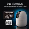 GIGASTONE 200GB Micro SD Card, A1 V30 4K Video Recording, Compatible with Security Camera, Dash Cam, Drone, 100MB/s MicroSDXC Memory Card UHS-I, with Adapter view 3
