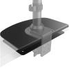 Desk Mount Reinforcement Plate Monitor Arm Bracket for C Clamp Installation Protects and Reinforces Thin Fragile Table Monitor Mount Reinforcement Plate view 4