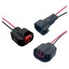 2/5 Set 2 Pin Compatible With Car Cable Female Male Waterproof Electrical Connector 7283-5967-30(Colorless -2ets) view 2