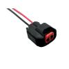 2/5 Set 2 Pin Compatible With Car Cable Female Male Waterproof Electrical Connector 7283-5967-30(Colorless -2ets) view 3