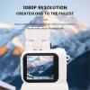 Campus Camera 1080P Digital Camcorder 90 Flipflash 1.44In Screen Automatic Looped for Travel Sports and Vlog Outdoor Sports Camera view 4