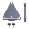 Vvikizy Satellite Mount, Aluminum Alloy Car Roof Mount for Mini Dish with 0.47-1.89in Pole Diameter Range, Reinforced Screws for Stability view 1
