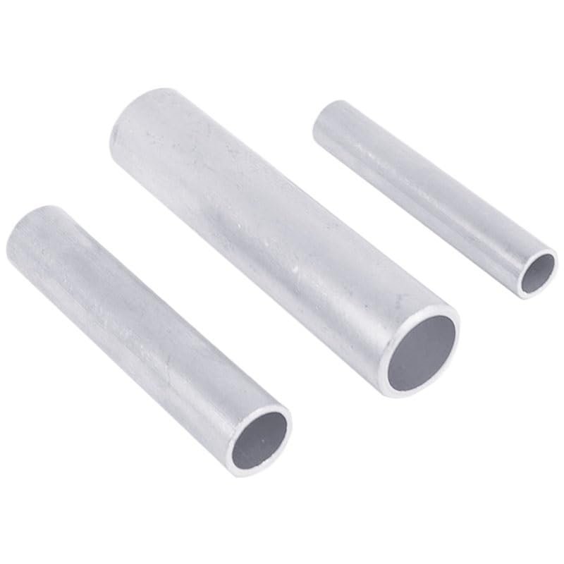 10Pcs GL Aluminum Ferrule Lug Connector Crimp Terminal - Sizes GL-10 to GL-120mm2, 415V, Durable Aluminum Sleeves(35squaremillimeter)