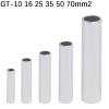 10Pcs GL Aluminum Ferrule Lug Connector Crimp Terminal - Sizes GL-10 to GL-120mm2, 415V, Durable Aluminum Sleeves(35squaremillimeter) view 2