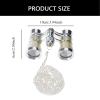 Women Girls Vintage Metal Operas Glasses with Chain Portable Small Binocular Theater Metal with Chain view 3