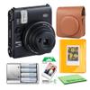 Fujifilm Instax Mini 99 Instant Camera Bundle with Fuji Instax Mini Instant Film Value Pack (20 Sheets) + Carrying Case - Brown + Photo Album 64 Pockets + More view 1
