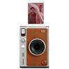 FUJIFILM INSTAX MINI EVO Hybrid Instant Camera (Brown) Bundle with Fuji Instax-Mini-Instant Film Value Pack (40 Sheets) + 32GB Memory Card + Carrying Case + Photo Album 64 Pockets + Cleaning Cloth view 3