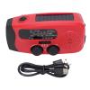 Garosa Emergency Crank Radio 2000mAh Solar Power Bank with LED Flashlight and NOAA Weather Alert for Camping Hiking Outdoor view 1
