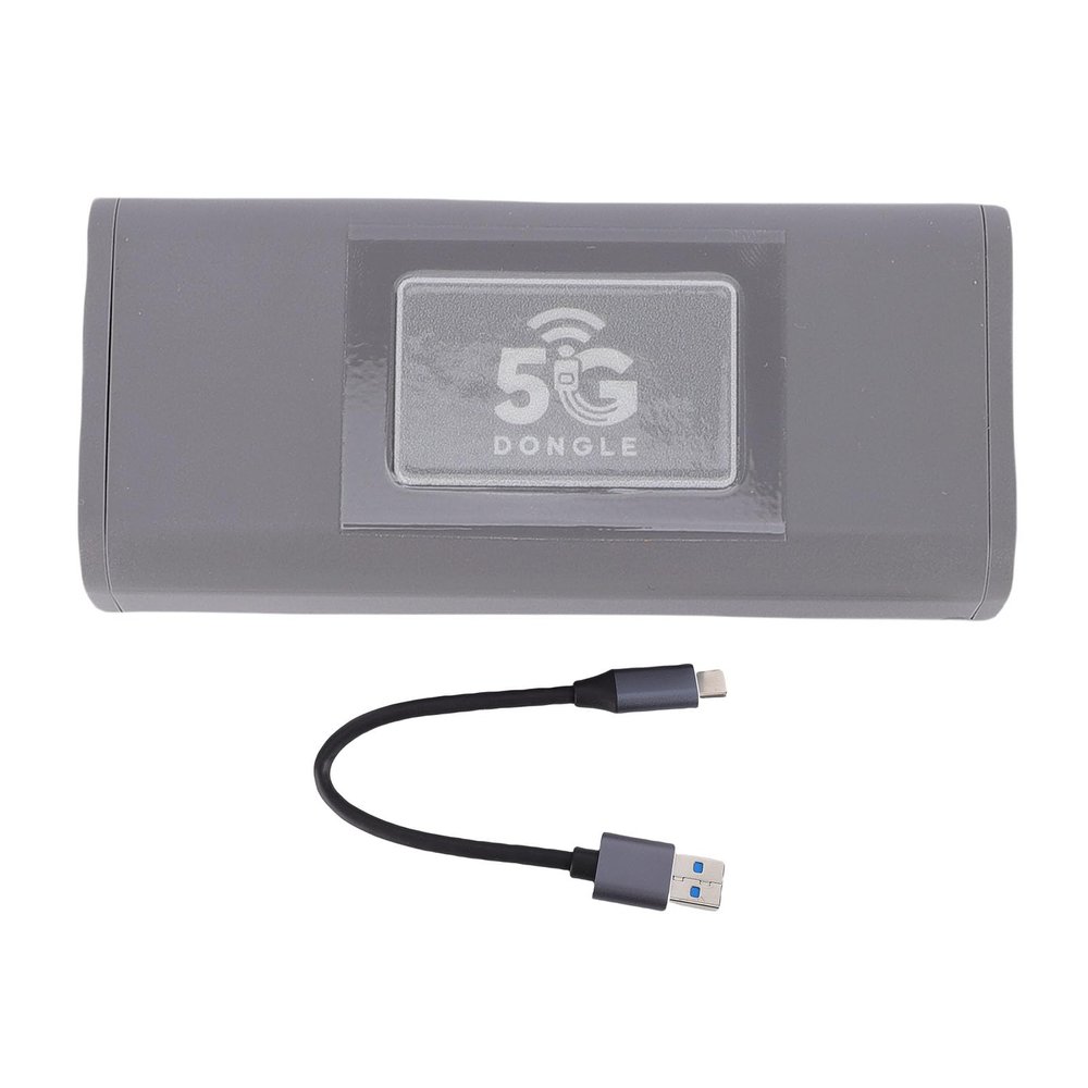 Jectse 5G USB Modem, 2.5Gbps High Speed Portable Mobile Hotspot Router with Built in Antenna for Gaming Video Streaming Worldwide