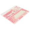 135 Keys PBT Keycaps Set, Mechanical Keyboard Keycaps, XDA Like Height Keycaps with Dye Sublimation, Universal Keycap Set for 61 87 96 98 104 108 Layouts, Cream Strawberry Theme view 4