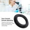 Jectse Microscope Objective Lens Adapter, RMS Thread Aluminum Alloy Adapter for Microscope Objectives, with Smooth Rotation and Secure Attachment for Laboratory Researchers (26mm) view 3