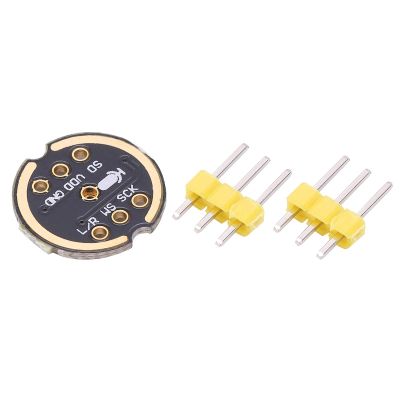 ZYLARUM INMP441 Omnidirectional MEMS Microphone | 24 - Bit I2S Digital Interface with High SNR | Voice Recognition/AI Assistants/IoT Devices | Low Voltage 1.8V - 3.3V