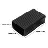 Aluminum Project Enclosure | DIY Electronic Case for Circuit Boards/PCB Controllers/Heat Dissipation | 150x95x55mm Alloy Box with EMI Shielding view 3