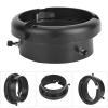 GEERYZHE Mount, NiceFoto SN-10 Camera Light Mini Mounts to for Adapter Stable Flash Adapter Rings Bowen for 101mm view 4