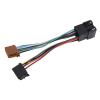 Tbest Wiring Harness Adaptor ISO Car Stereo Audio Kit Premium Quality Plug and Play Installation Compatible with 106 206 306 307 405 406 607 Durable ABS Material view 1