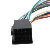 Tbest Wiring Harness Adaptor ISO Car Stereo Audio Kit Premium Quality Plug and Play Installation Compatible with 106 206 306 307 405 406 607 Durable ABS Material view 2