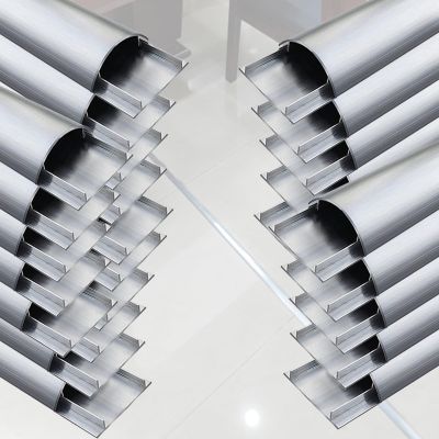 60 72 79 in Length Heavy Duty Cord Hider Floor, Aluminum Alloy Floors Cable Cover for Public/Office/Garage, Cable Management Hide Cords On Ground(30 PCS,L x Outer Width 79IN x 3IN)