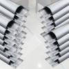 60 72 79 in Length Heavy Duty Cord Hider Floor, Aluminum Alloy Floors Cable Cover for Public/Office/Garage, Cable Management Hide Cords On Ground(30 PCS,L x Outer Width 79IN x 3IN) view 1