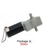 12V Double Shaft DC Electronic Starter Worm Gear High Torque 24 Volt D Package A 24V 80rpm view 2