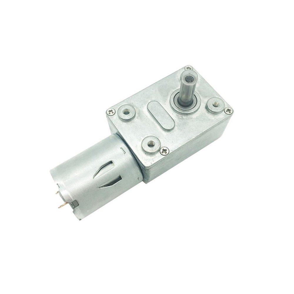 Worm Gear Electronic Starter Reducer DC High Torque Metal Self Lock Package D 24V 23rpm
