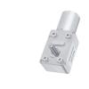 JGY370 Worm Gear Reduction DC Single Short Output Shaft 6mmD Axis with Self-Locking Without Bracket 10RPM_24V view 1