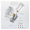 JGY370 Worm Gear Reduction DC Single Short Output Shaft 6mmD Axis with Self-Locking Without Bracket 10RPM_24V view 4