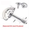 Quick Release Plate Mounting Screws M6 Thread D-Ring Steel Camera Fixing Screws for connnect Tripod Monopod view 2