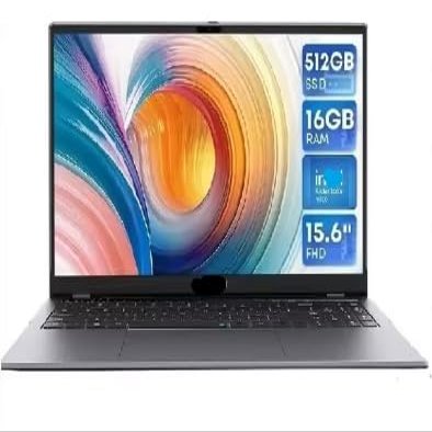 CHAUELEC GemiBook XPro N150 Laptop 16GB RAM 512GB SSD 14.1-inch UHD Screen Win 11 Notebook PC 1.46KG