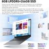 CHAUELEC GemiBook XPro N150 Laptop 16GB RAM 512GB SSD 14.1-inch UHD Screen Win 11 Notebook PC 1.46KG view 4