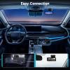 4K Dual Dash Cam Front and Rear for Cars, 5G WiFi, APP Control, 3.12" IPS 4K 3840 * 2160P/FHD Dash Camera, GPS, G-Sensor, 24H Parking Mode, Loop Recording view 4