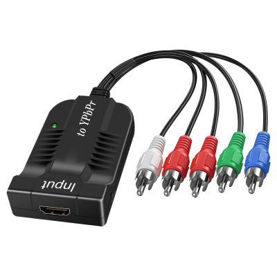 YPBPR Adapter Supporting 1080P Resolution to Component Converter for Multimedia Enthusiasts YPBPR Video Adapter