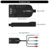 YPBPR Adapter Supporting 1080P Resolution to Component Converter for Multimedia Enthusiasts YPBPR Video Adapter view 4