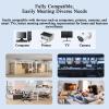 8 Port PoE+ Switch (1000Mbps) + 2 Gigabit Uplinks, 96W Power Budget, IEEE802.3af/at, Extend Function, Fanless Metal Unmanaged Plug and Play (Desktop/Wall Mount) view 4
