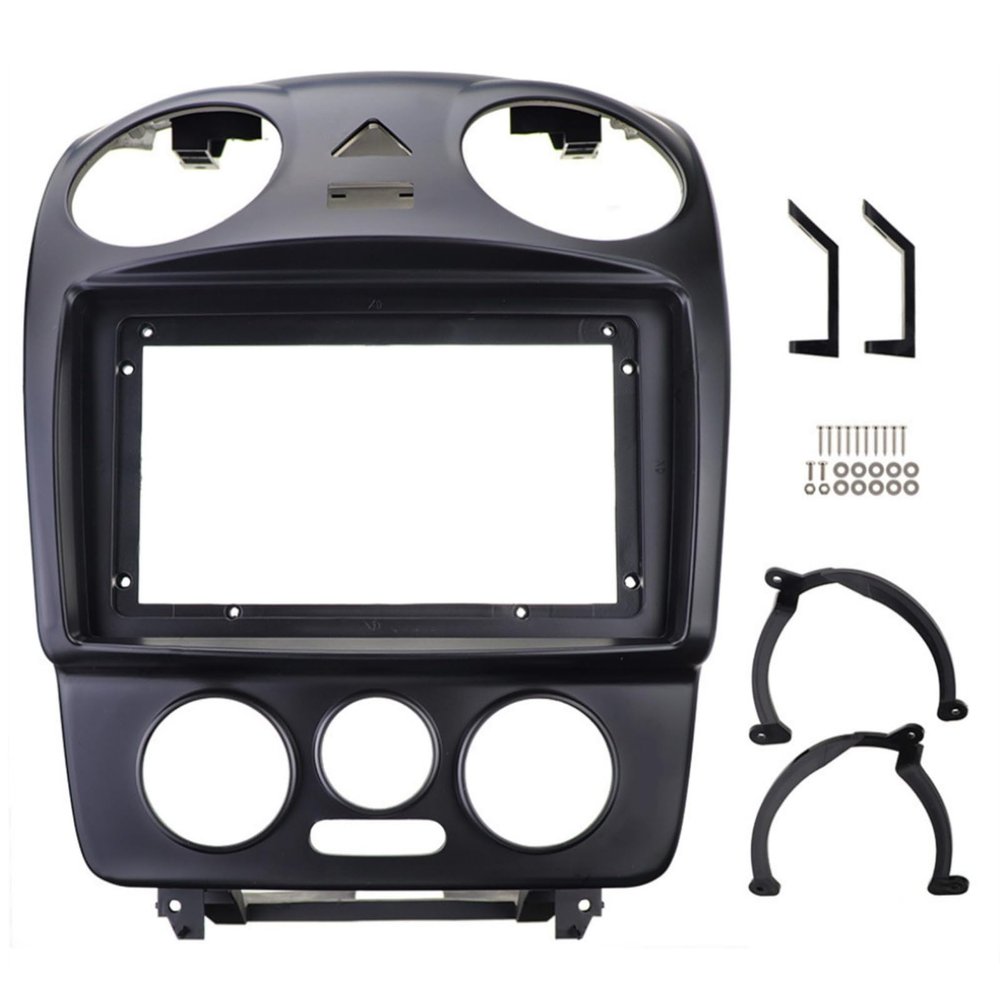 Car Stereo Navigation Frame for VW Beetle 2004-2010 9", Car Radio Stereo Mounting Fascia Panel Dash Kit Radio Install kit,Bezel