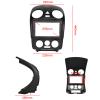 Car Stereo Navigation Frame for VW Beetle 2004-2010 9", Car Radio Stereo Mounting Fascia Panel Dash Kit Radio Install kit,Bezel view 2