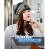 Bluetooth Beanie Hat Headphones for Men Women Fall Soft Wireless Music Slouchy Beanie Sports with Mic (US, Alpha, One Size, B) view 2