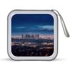 FekiLoot Los Angeles Skyline CD Case,Hard Plastic CD Storage,Portable DVD Wallet,Portable DVD, Holder VCD Organizer Wallet,Protective VCD Storage view 1