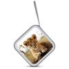 FekiLoot Cute Little Animal Lion CD Case,Hard Plastic CD Storage,Portable DVD Wallet,Portable DVD, Holder VCD Organizer Wallet,Protective VCD Storage view 3