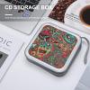 FekiLoot Abstract Monster CD Case,Hard Plastic CD Storage,Portable DVD Wallet,Portable DVD, Holder VCD Organizer Wallet,Protective VCD Storage view 4