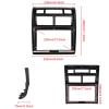 Car Stereo Navigation Frame for Kia Sportage 2007-2013 9", Car Radio Stereo Mounting Fascia Panel Dash Kit Radio Install kit,Bezel view 2